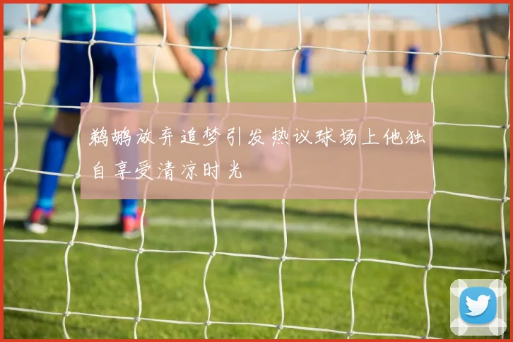 鹈鹕放弃追梦引发热议球场上他独自享受清凉时光